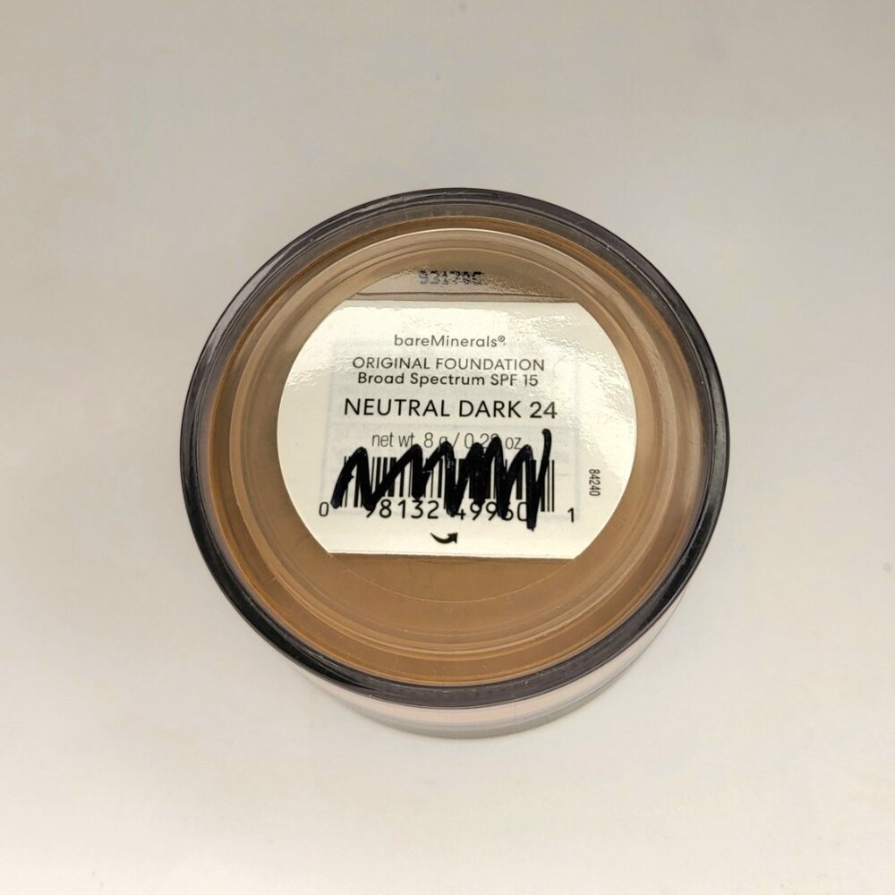 NEW bareMinerals Original Loose Powder Foundation SPF 15 NEUTRAL DARK 24 - Picture 2 of 3